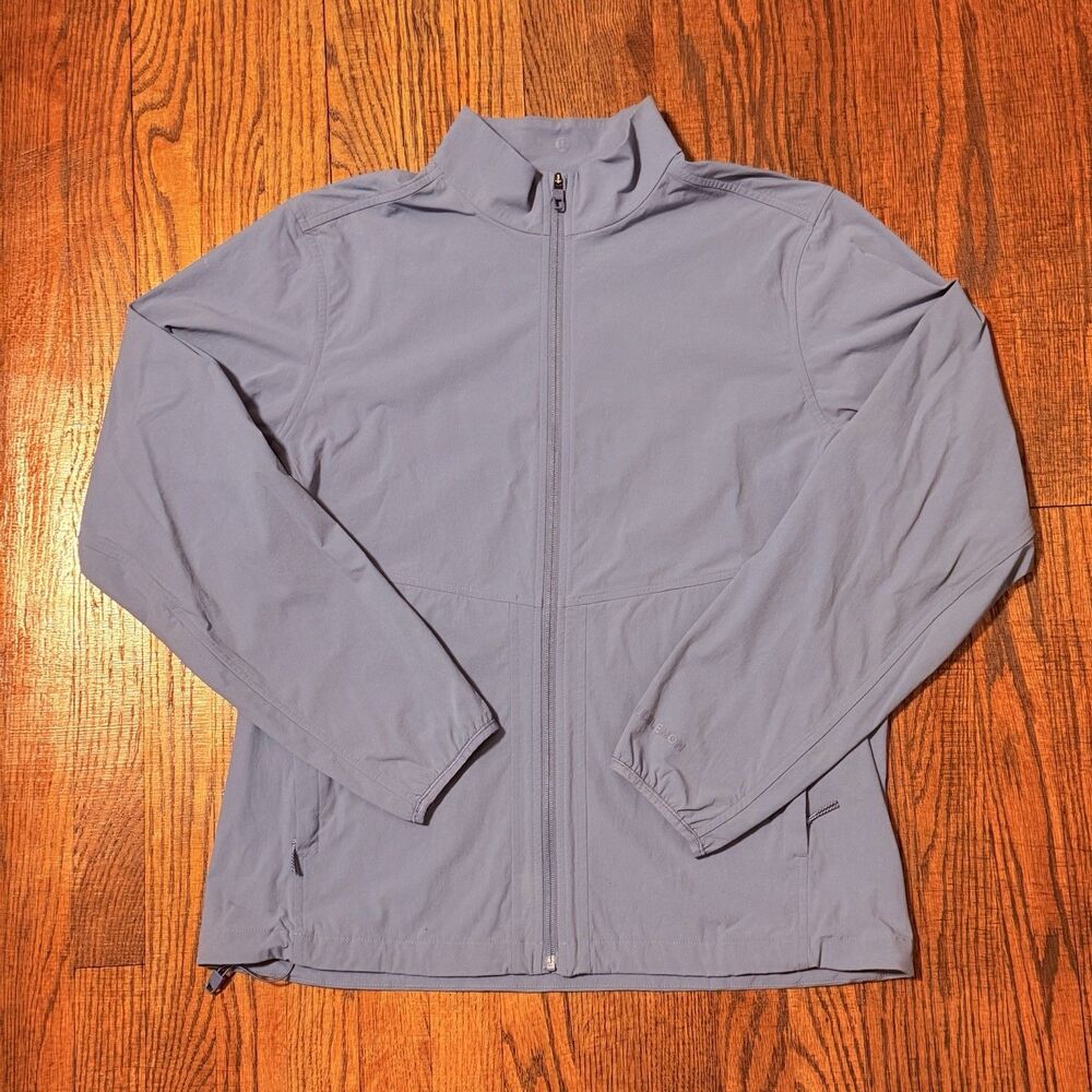 Lululemon Pace Breaker Light Weight Stretch Windbreaker Jacket Size L Blue